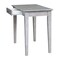 International Concepts Rectangle Writing Table, 36 W, 20 L, 30 H, Wood Washed Gray Taupe OF09-49 - alternate 2